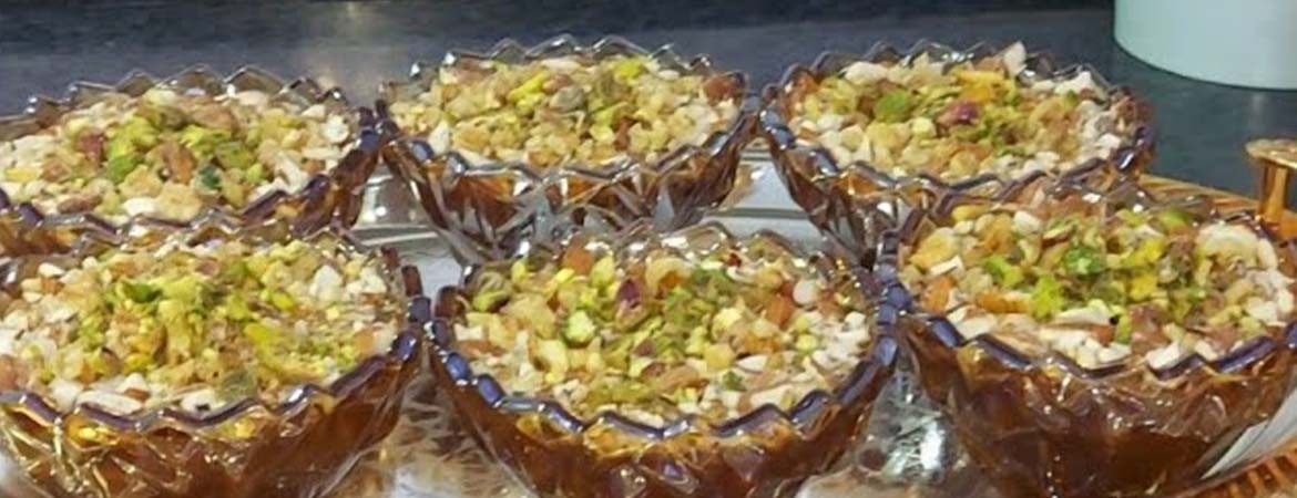 كراوية بالسميد والمكسرات